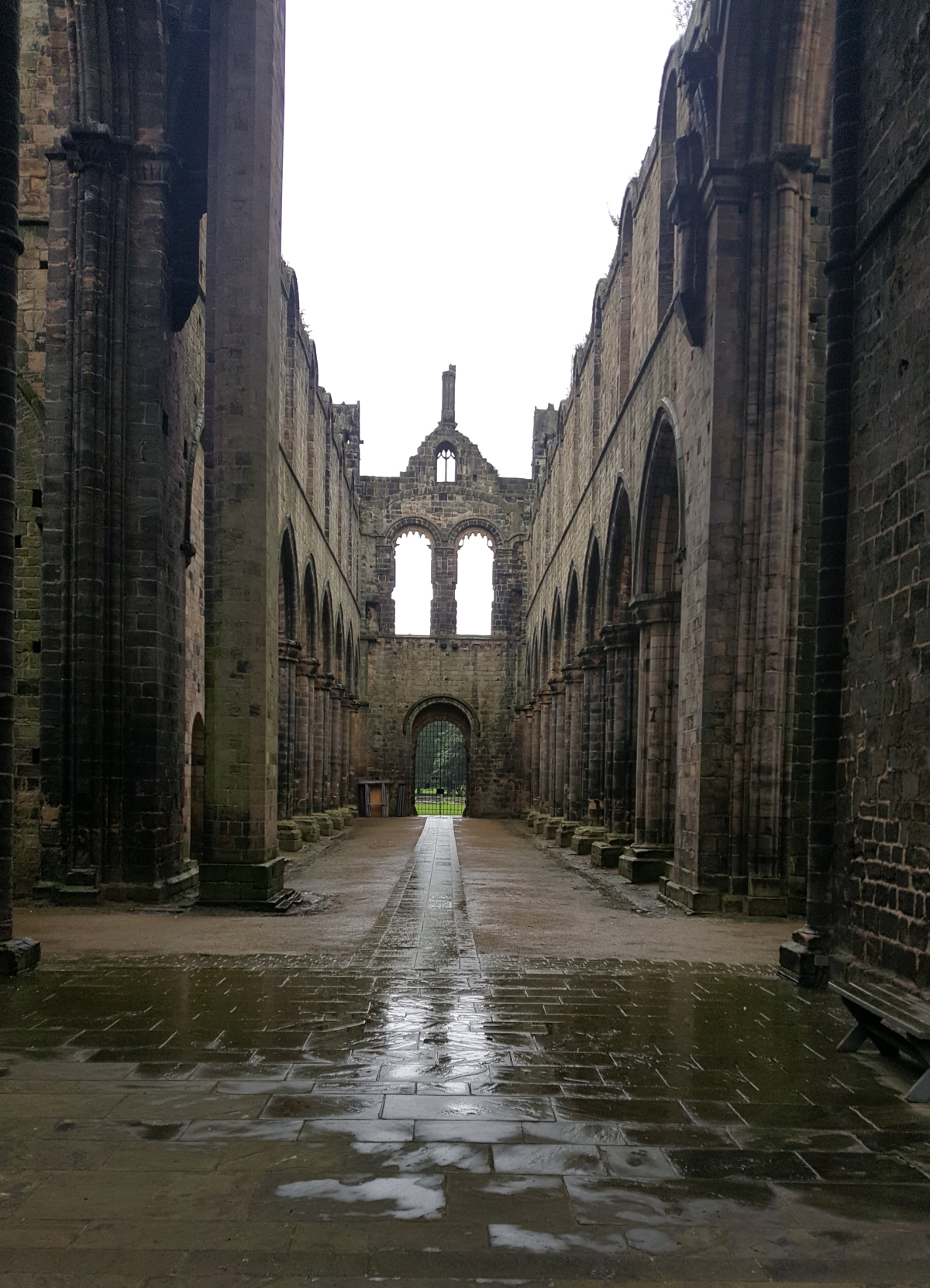 Alone in an Abbey: A Rainy Day in Kirkstall